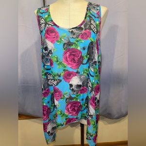 Women’s transparent short sleeve blouse